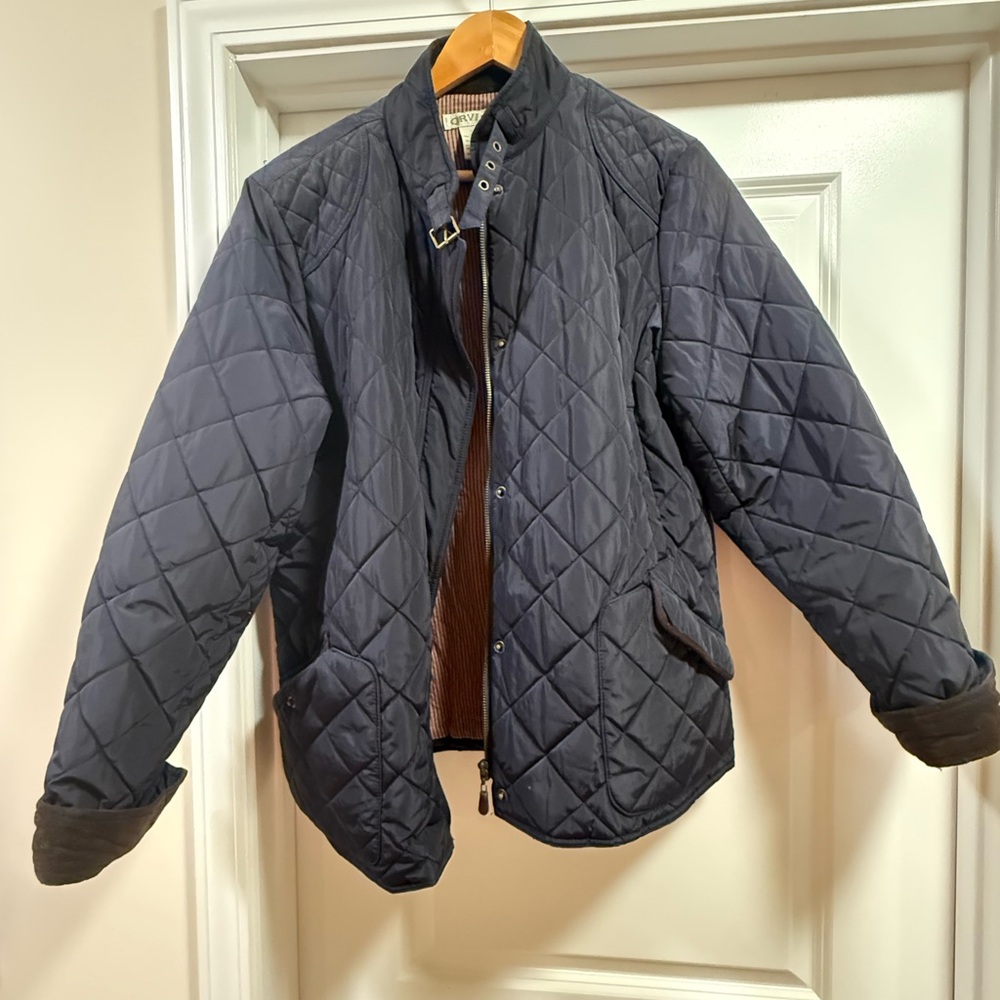 Orvis Quilted Navy Jacket